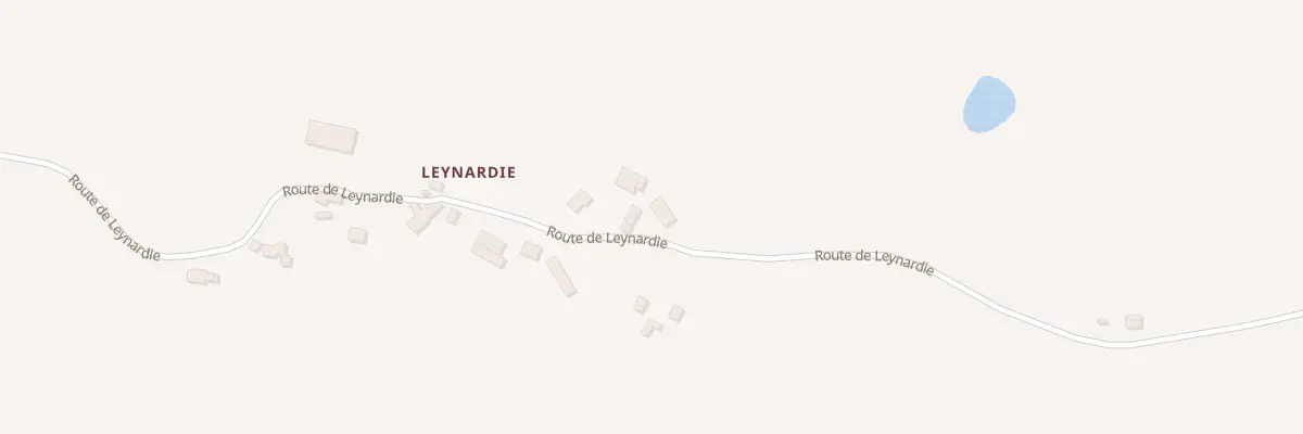 Plan du 5081 Leynardie à Concèze