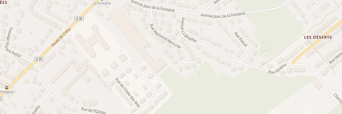 Plan du 18 Rue Raymond Berrurier à Vernouillet