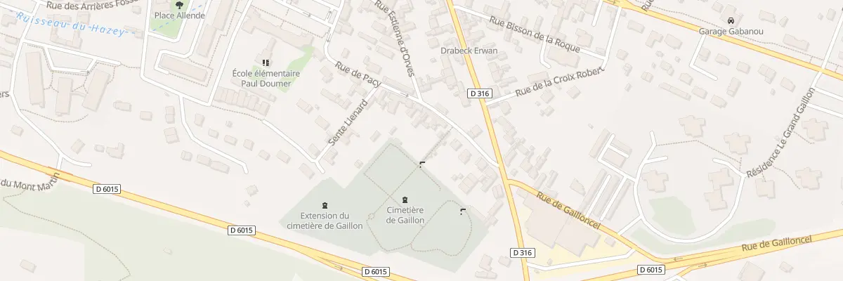 Plan du 32 Rue de Pacy à Gaillon