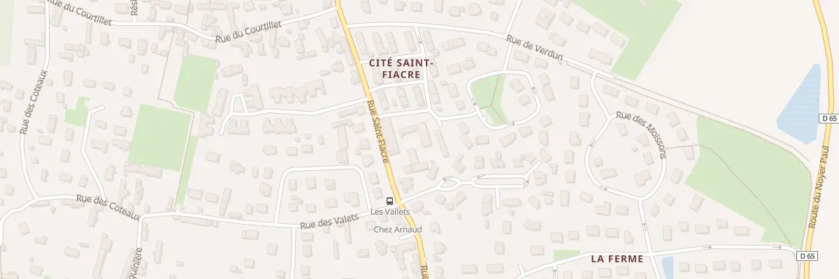 Plan du 23 Rue Saint-Fiacre au Val d’Hazey