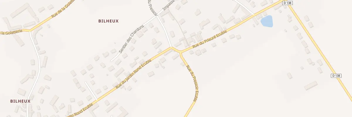 Plan du 1 Rue du Pressoir Ecublé à Tremblay-les-Villages