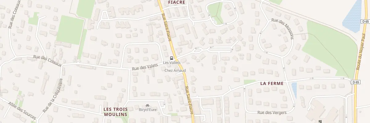 Plan du 27 Rue Saint-Fiacre au Val d’Hazey