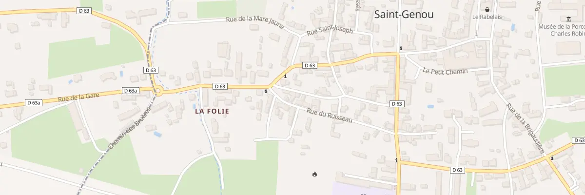 Plan du 5163 Rue du Ruisseau à Saint-Genou