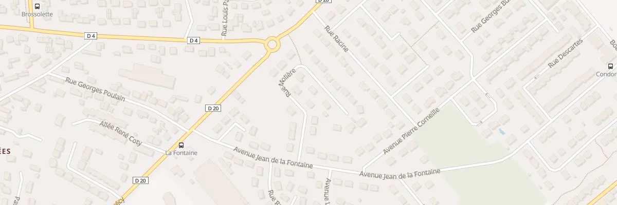 Plan du 6 Rue Molière à Vernouillet