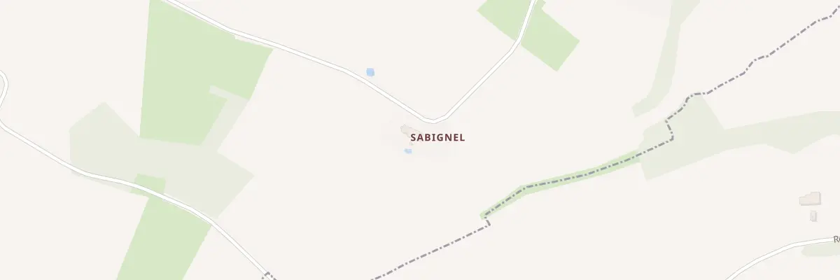 Plan du 27 Sabignel à Canens