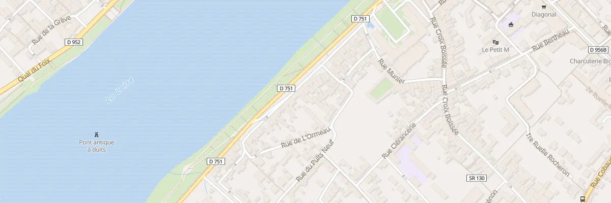 Plan du 34 Rue des Chalands à Blois