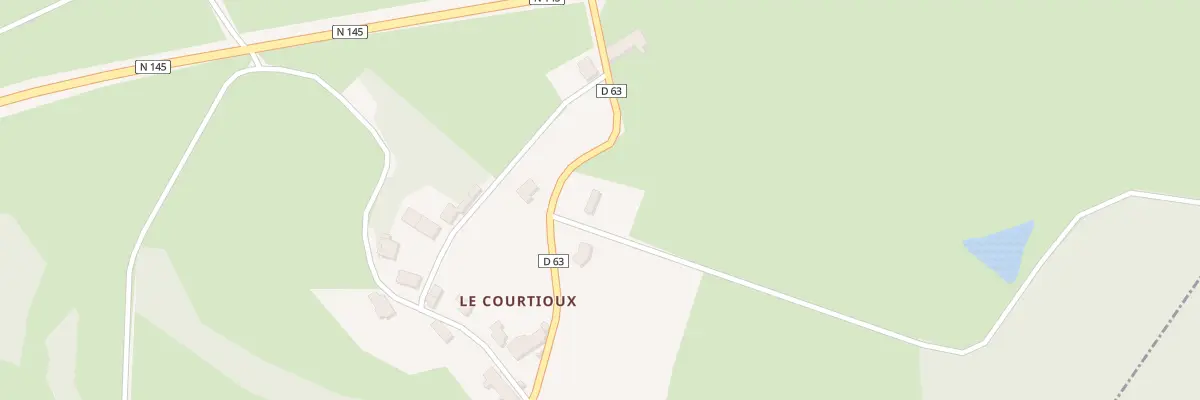 Plan du 10 Le Courtioux à Saint-Sornin-Leulac