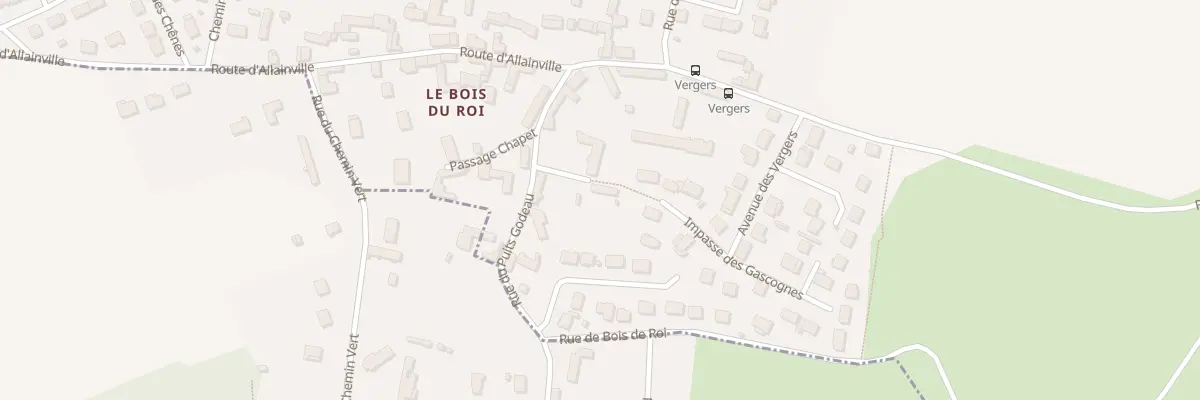 Plan du 4 Imp des Gascognes à Vernouillet