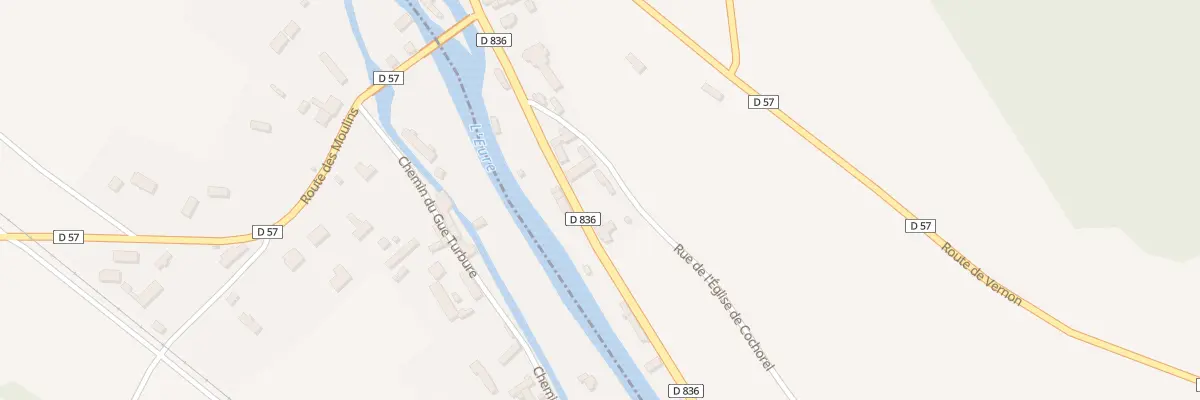 Plan du 2 Rue Aristide Briand à Houlbec-Cocherel