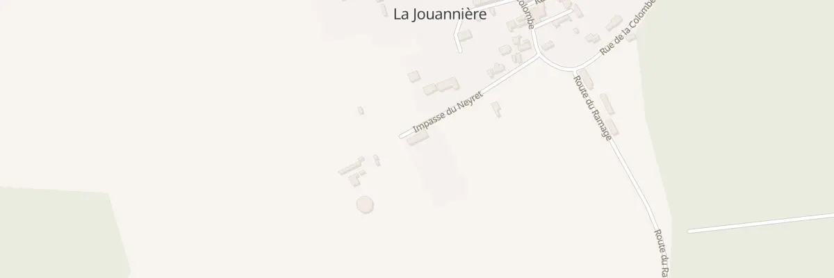 Plan du 68 La Jouanniere à Vievy-le-Rayé