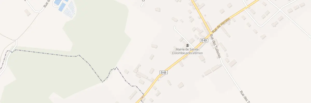 Plan du 22B Rte de Chambray à Sainte-Colombe-près-Vernon