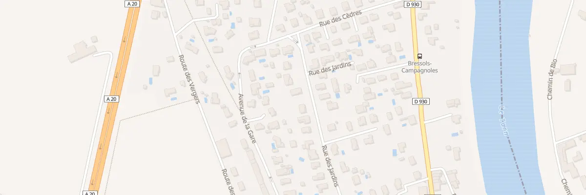 Plan du 29 Rue des Jardins à Bressols