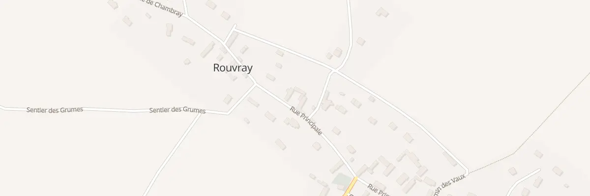 Plan du 36 Rue Principale à Rouvray
