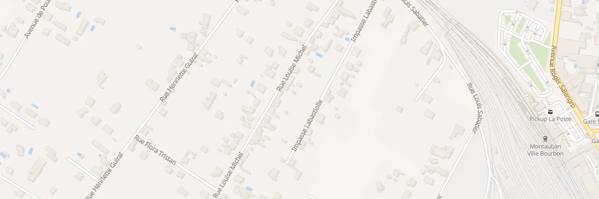 Plan du 241 Rue Louise Michel à Montauban
