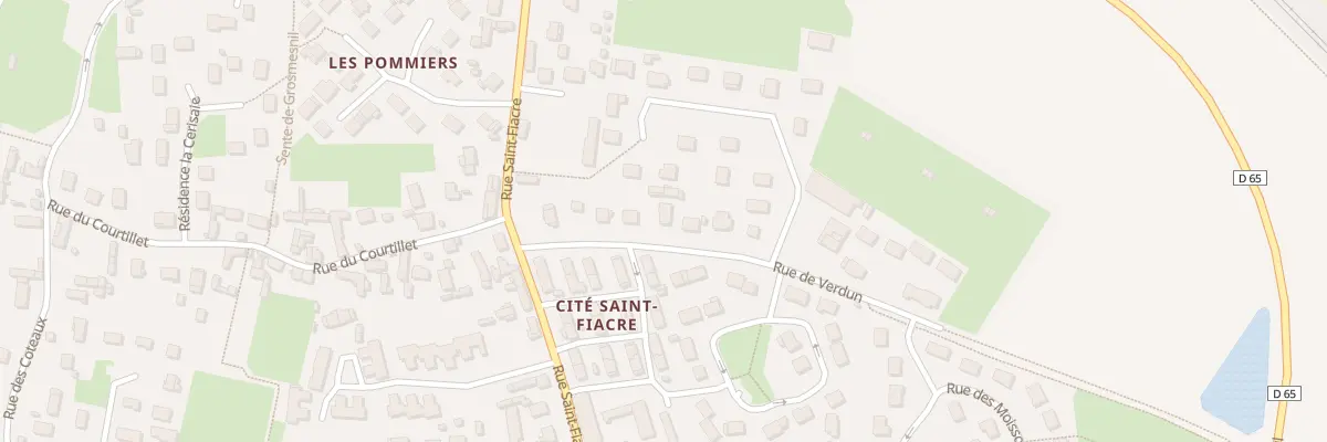 Plan du 7 Rue de Verdun au Val d’Hazey