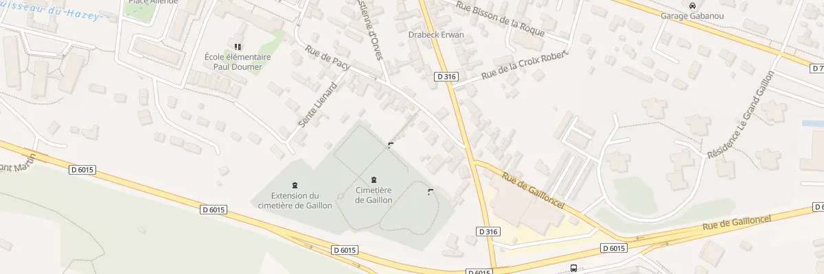 Plan du 36 Rue de Pacy à Gaillon