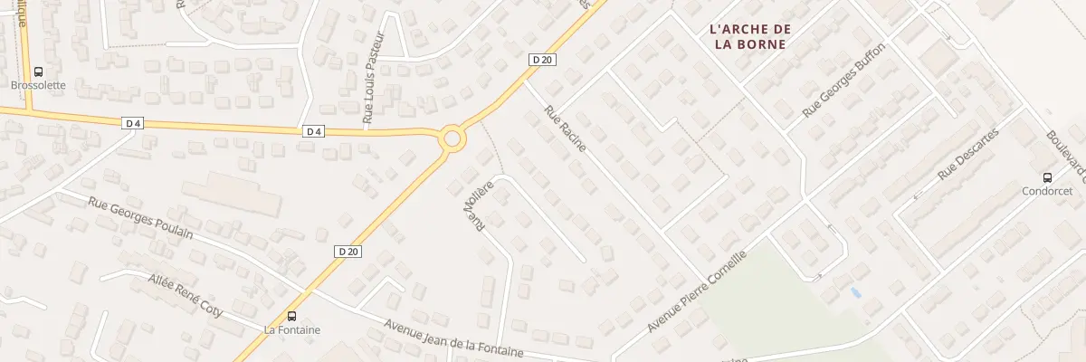 Plan du 19 Rue Molière à Vernouillet