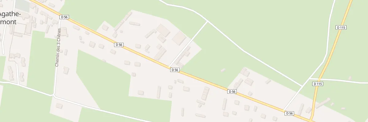 Plan du 96 Gr Grand Rue de Normandie à Sainte-Agathe-d’Aliermont