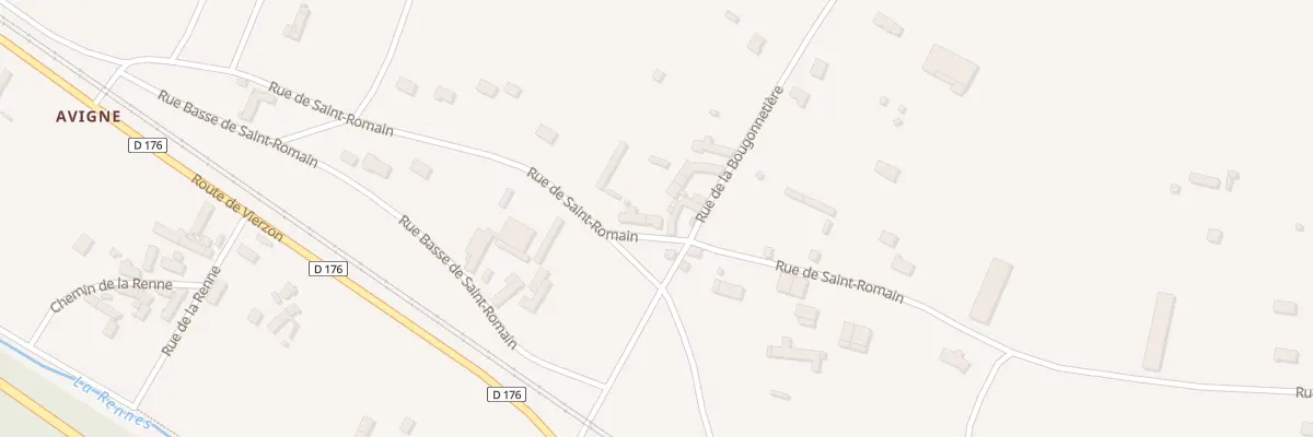 Plan du 44 Rue de Saint-romain à Thésée