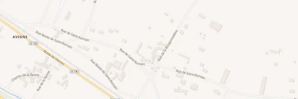 Plan du 46 Rue de Saint-romain à Thésée