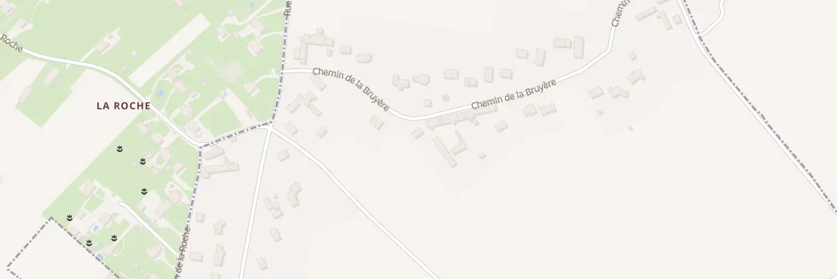 Plan du 1 Che de la Bruyère à Seur