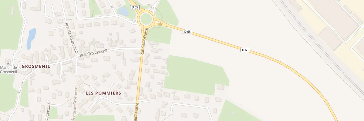 Plan du 5 Rue Saint-Fiacre au Val d’Hazey