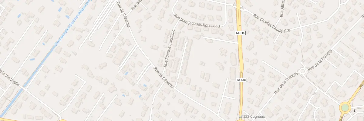 Plan du 48 Rue de Cézérou à Cugnaux