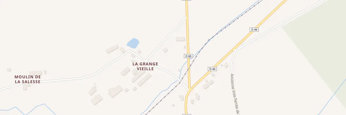 Plan du 3 La Grange Vieille à Mailhac-sur-Benaize