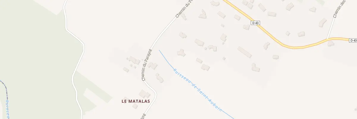 Plan du 547A Rte de l’Aouach à Beaumont-sur-Lèze