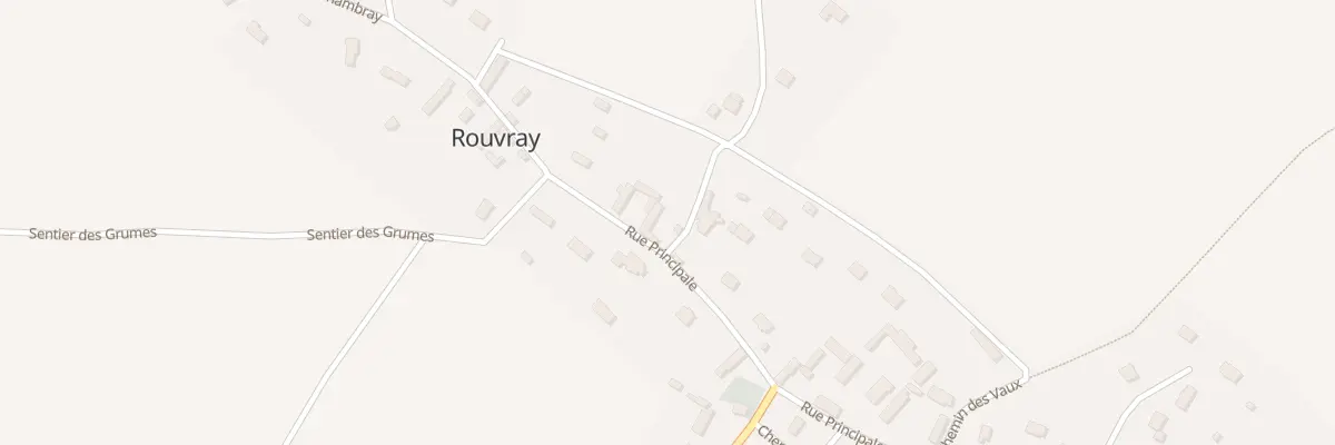 Plan du 34 Rue Principale à Rouvray