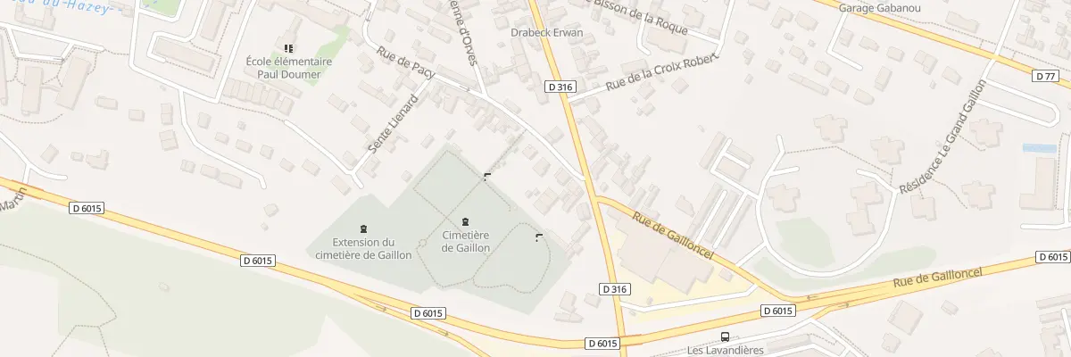 Plan du 38 Rue de Pacy à Gaillon