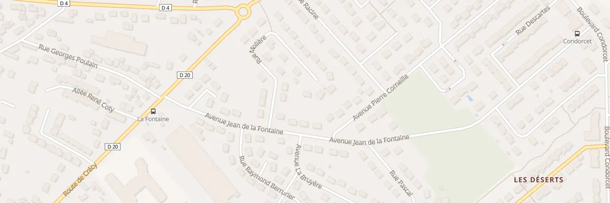Plan du 16 Rue Molière à Vernouillet