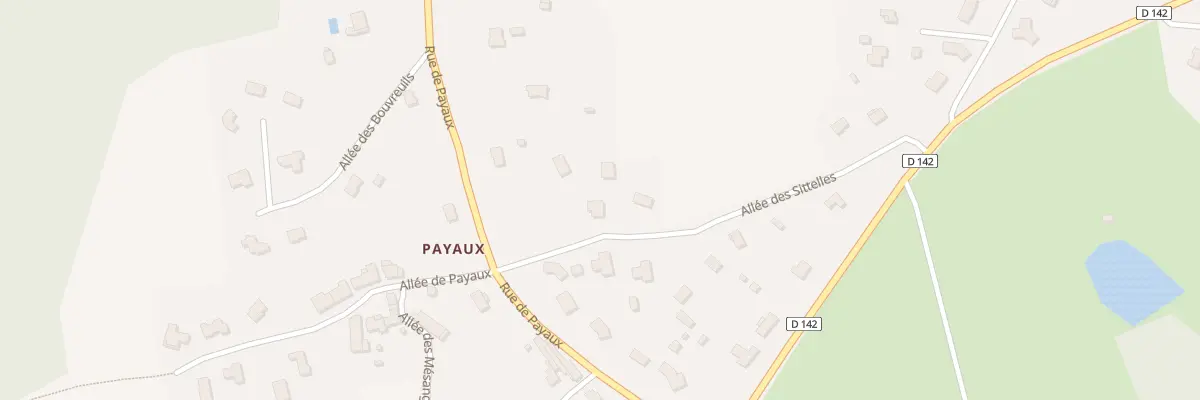 Plan du 5167A Peyaux à Rilhac-Rancon