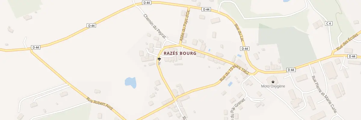 Plan du 1 Rue de la Marche à Razès