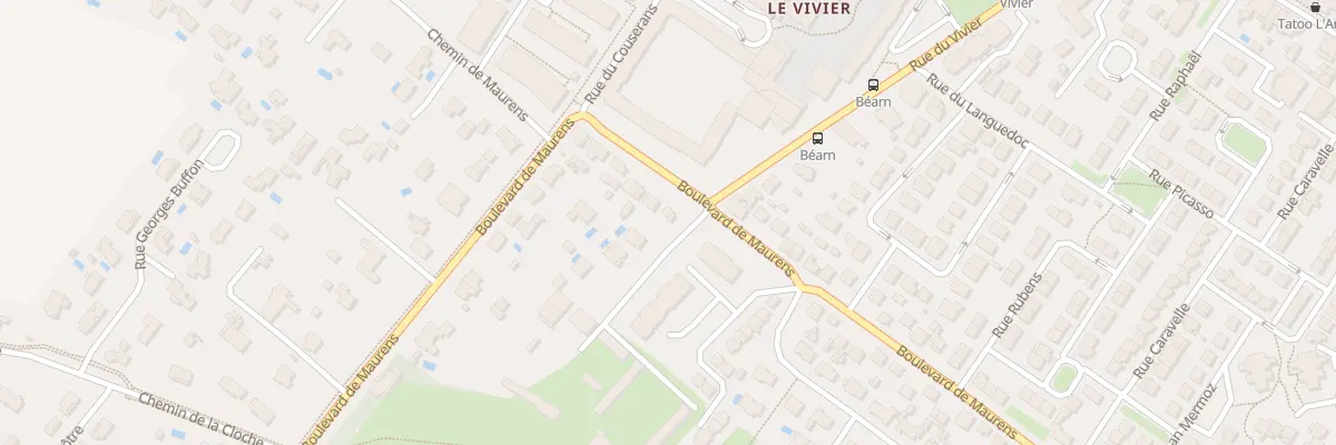 Plan du 45 Bd de Maurens à Cugnaux