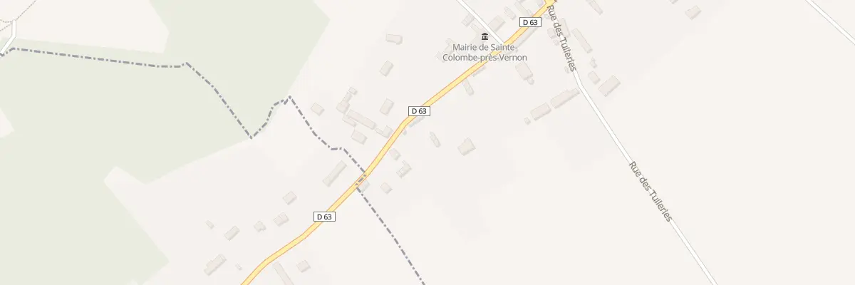Plan du 9 Rue de Chambray à Sainte-Colombe-près-Vernon
