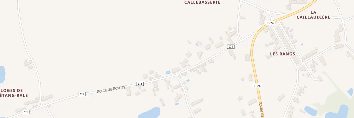 Plan du 20 Rte de Rosnay à Vendœuvres