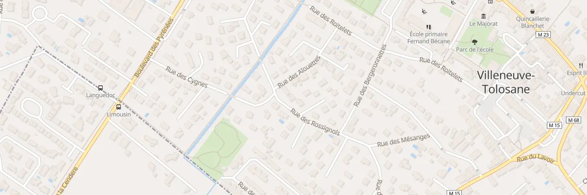Plan du 26 Rue des Rossignols à Villeneuve-Tolosane