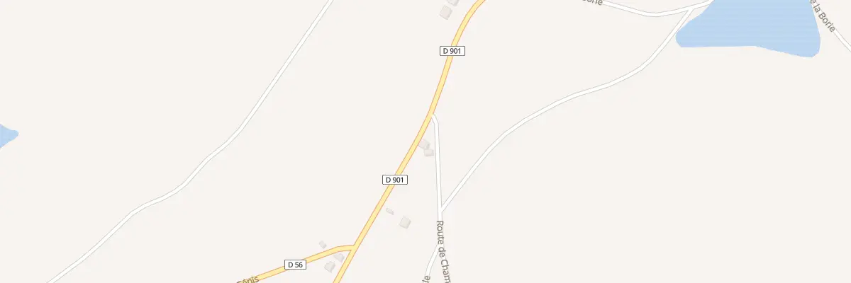 Plan du 5100 Les Prades à Concèze