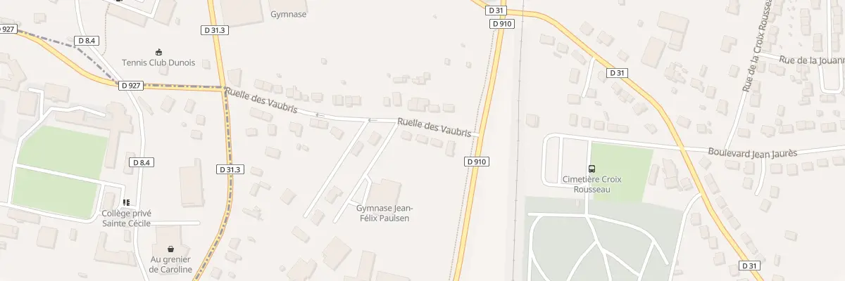 Plan du 25 Rle des Vaubris à Châteaudun