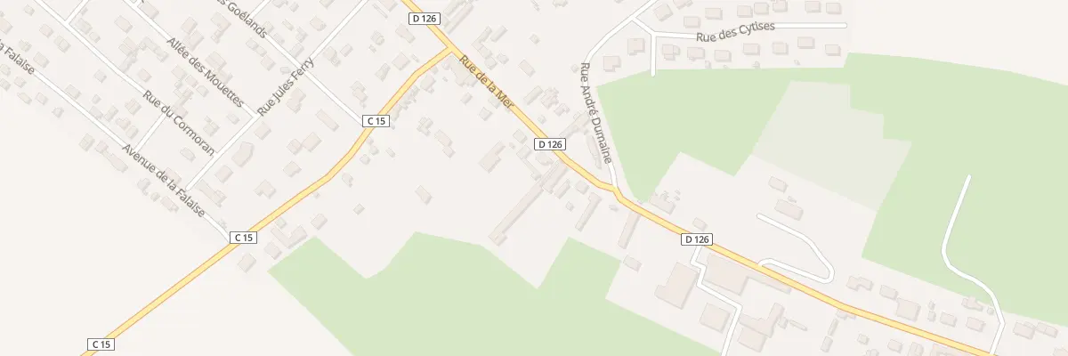 Plan du 55 Rue de la Mer Mesnil Val à Criel-sur-Mer