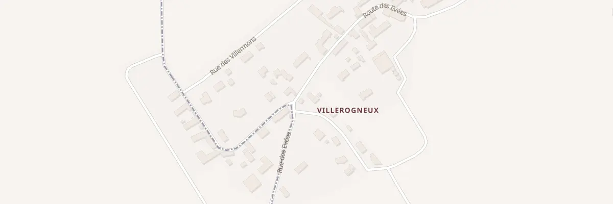 Plan du 1 Imp des Vignes à Villerbon