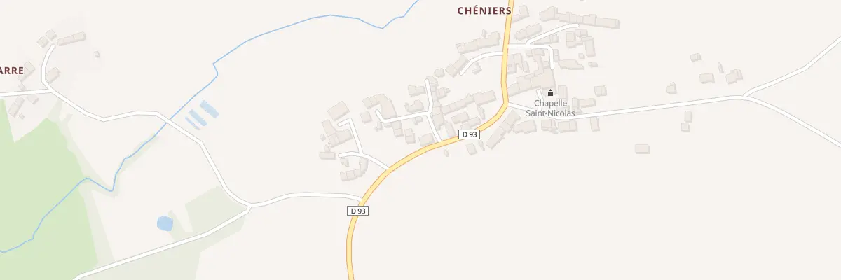 Plan du 1 Che de la Girouette à Sacierges-Saint-Martin