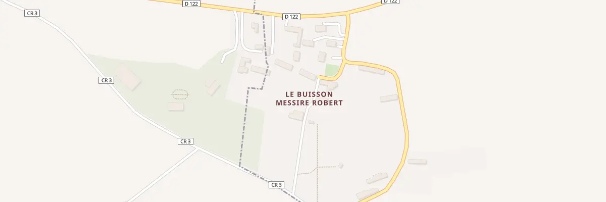 Plan du 11 Le Buisson Messire Robert à Glisolles