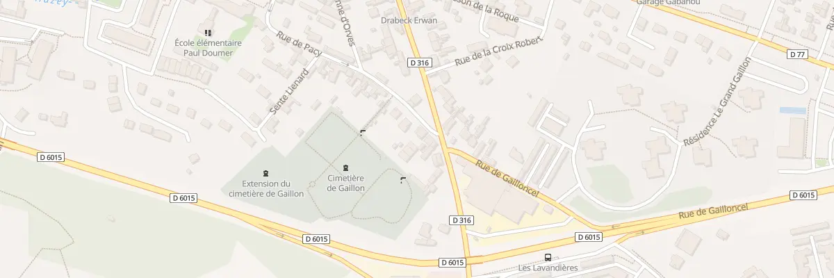Plan du 40 Rue de Pacy à Gaillon