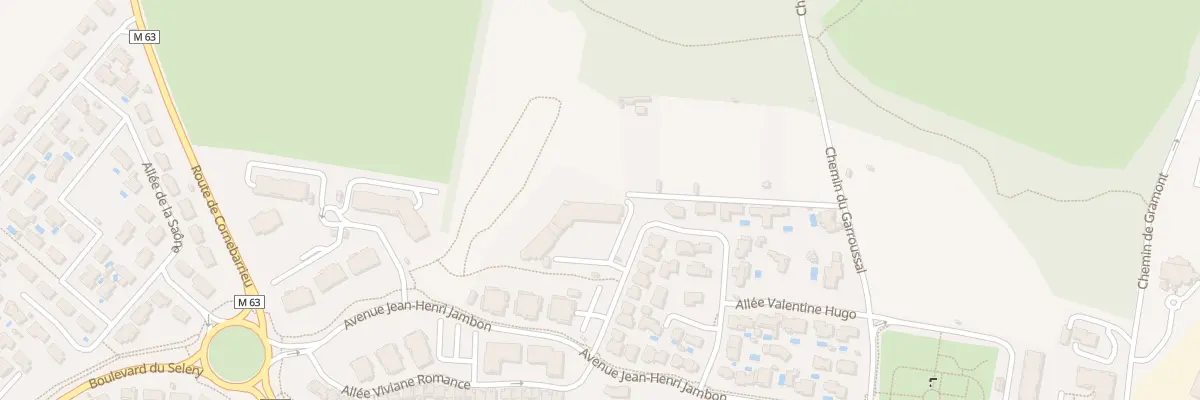Plan du 3 All Jean Dufour à Colomiers