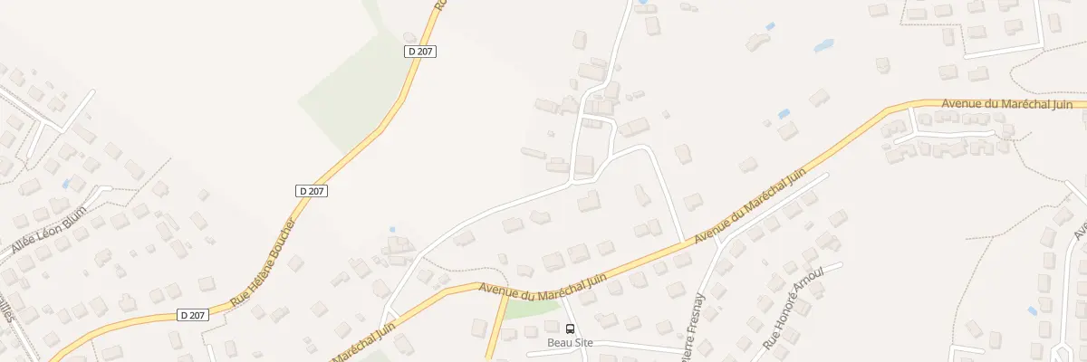 Plan du 5650 Le Bas Puy Neige au Palais-sur-Vienne