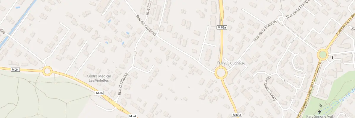 Plan du 29 Rue de Cézérou à Cugnaux