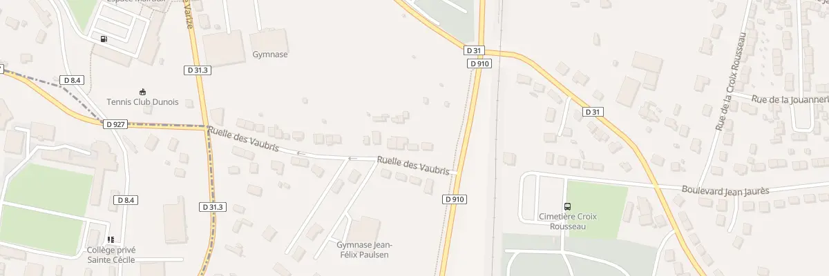 Plan du 32 Rle des Vaubris à Châteaudun
