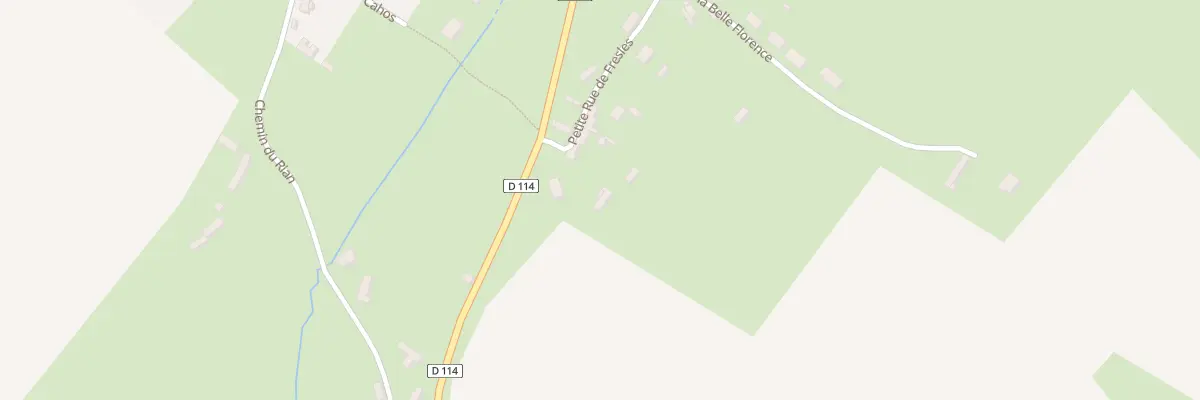 Plan du 7 Rue Petite Rue de Fresles à Bures-en-Bray